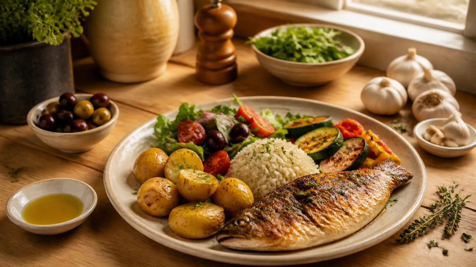 How to build a balanced Portuguese plate without weighing food