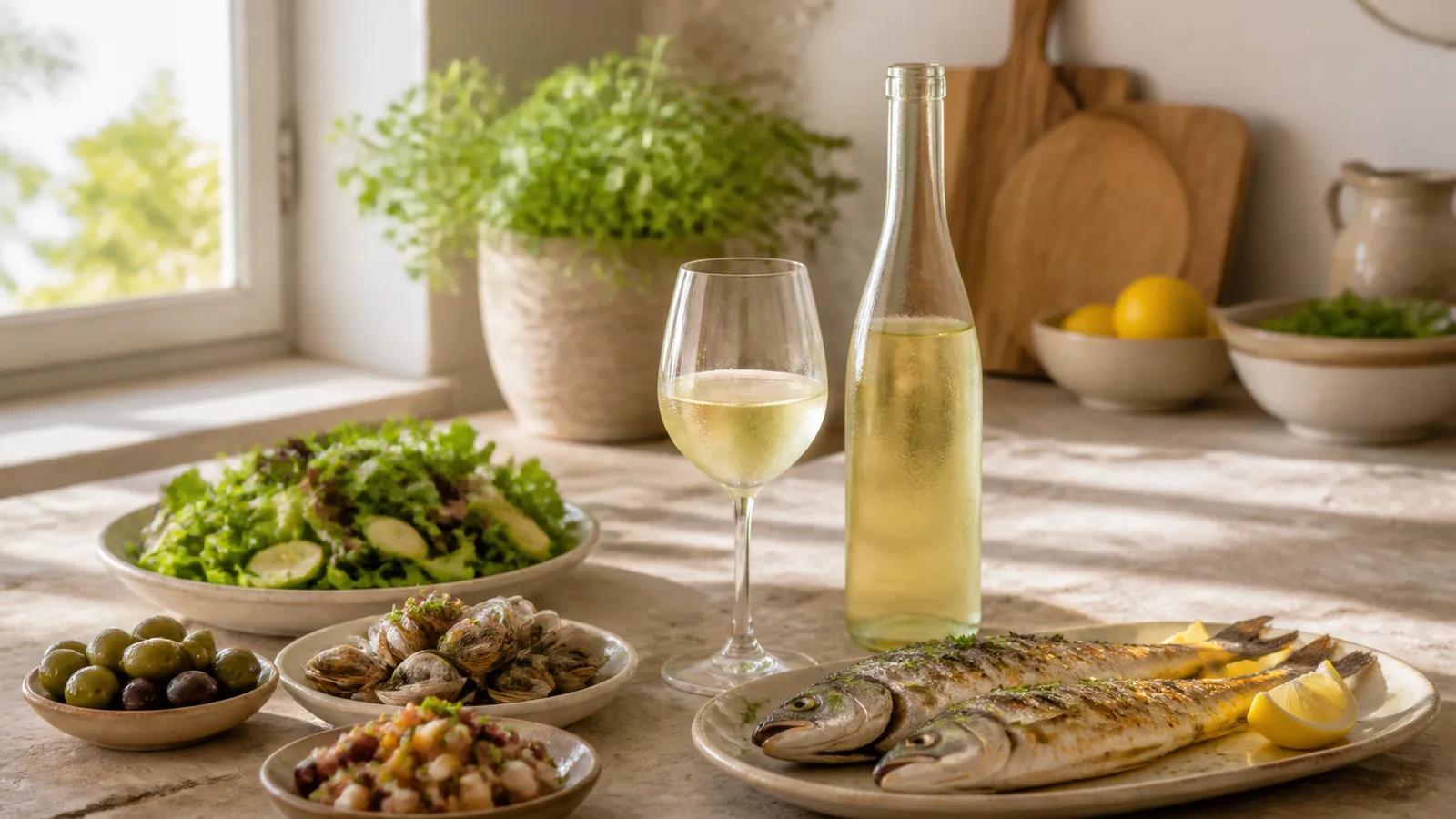 How to choose Vinho Verde for fish, salads and snacks