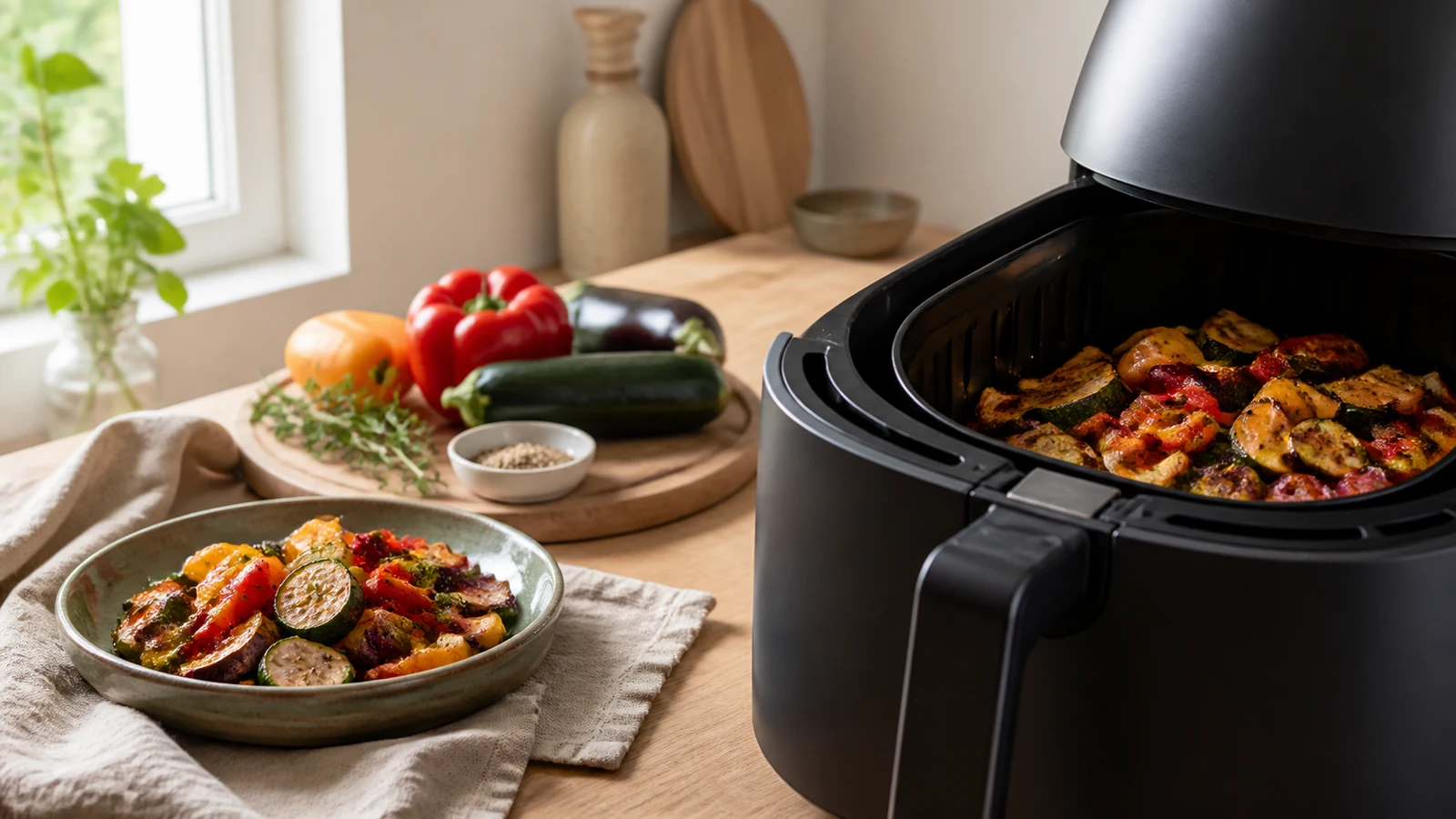 Temps de cuisson à l’airfryer : les repères pour les recettes méditerranéennes