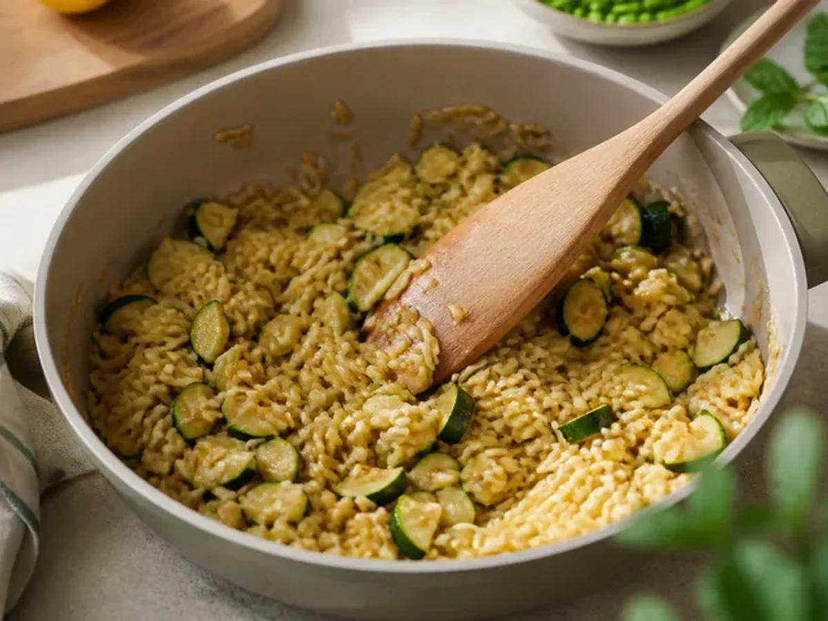Toast the orzo