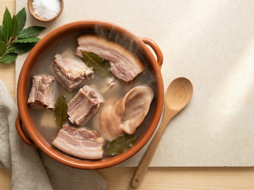 Cozer as carnes
