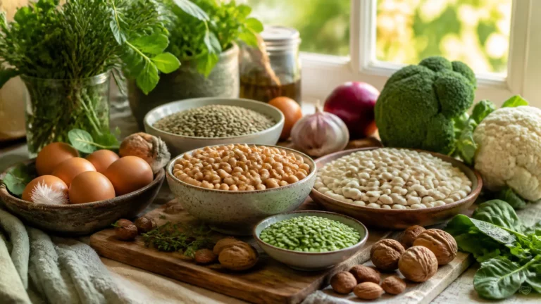 Protéines végétales locales : pois chiches, lentilles et haricots