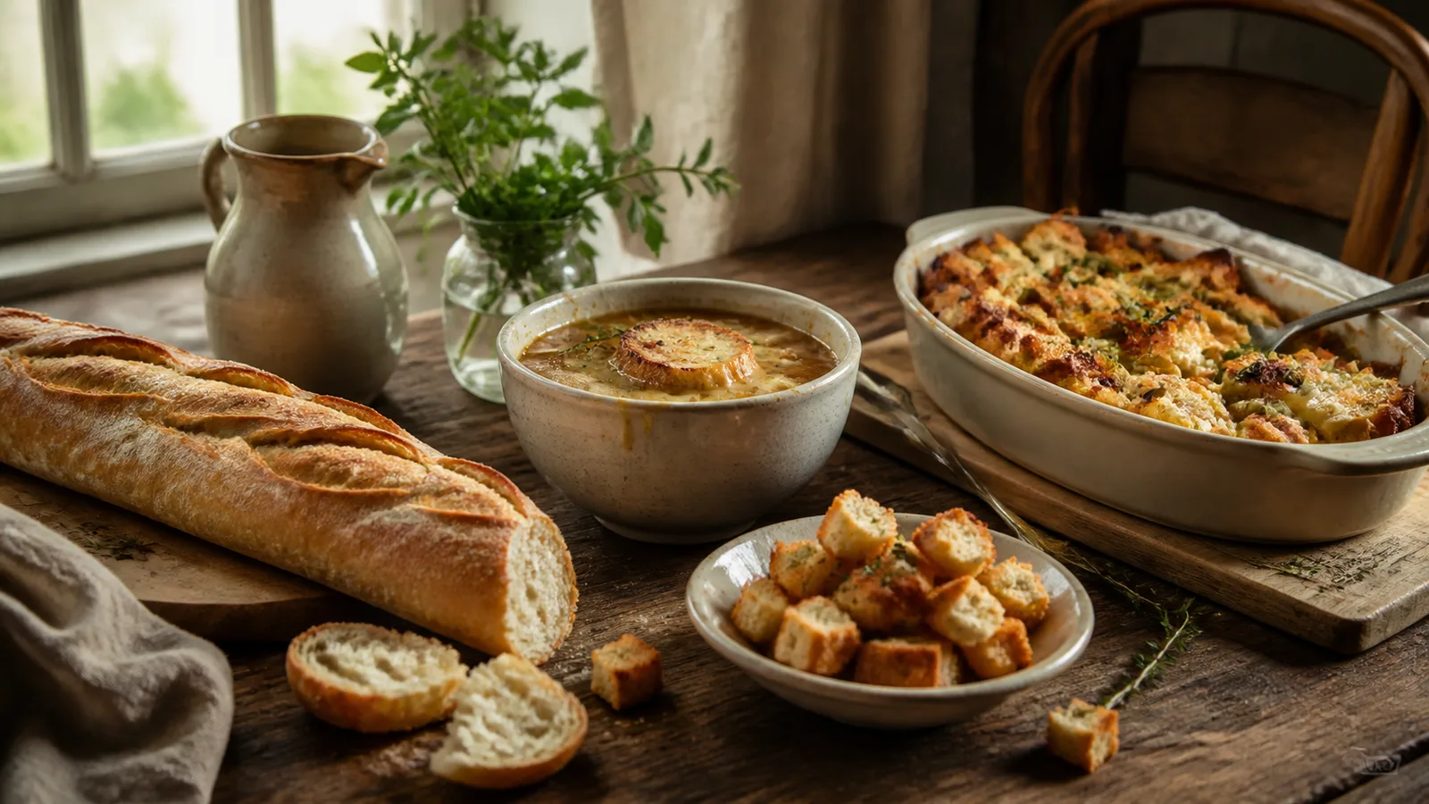 Que faire avec une baguette rassise sans la jeter, hero