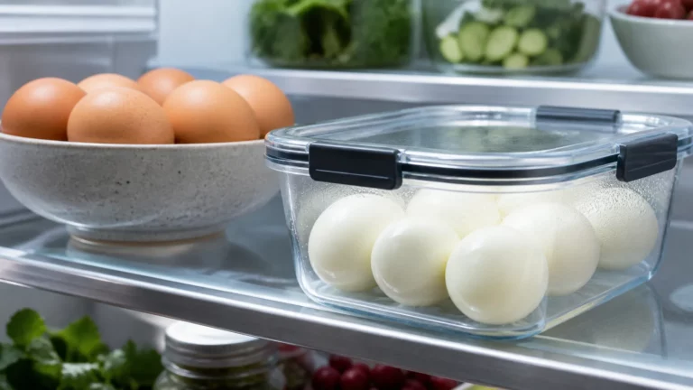 Combien de temps se conserve un œuf dur au frigo ?
