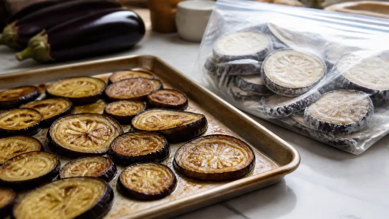 Comment congeler de l&rsquo;aubergine