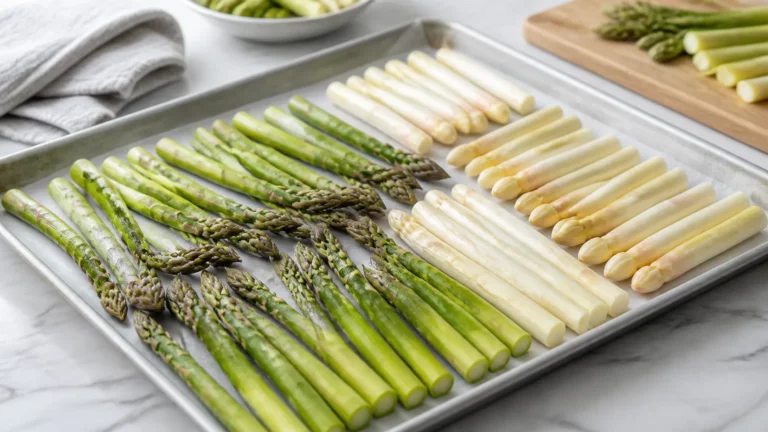 Peut-on congeler des asperges crues ?
