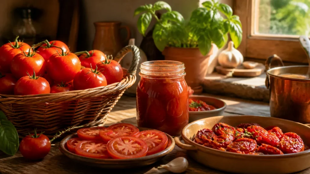Cómo conservar tomates de verano y aprovecharlos mejor
